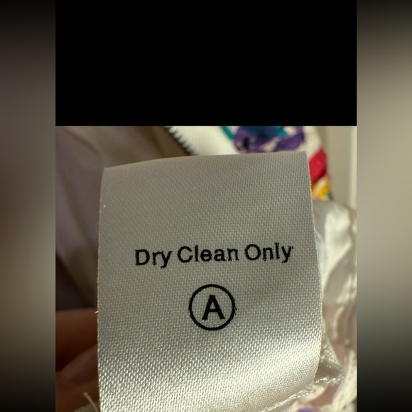 Tibi Silk Floral Ruched Zip Mini Dress Size 2 - Picture 6 of 7